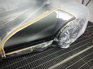 Фото локальной покраски автомобиля